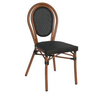 Καρέκλα Κήπου ArteLibre TULUM Καφέ/Ανθρακί Αλουμίνιο/Rattan 44x56x90cm 14840116 ArteLibre |  Καναπέδες - Καρέκλες  στο espiti