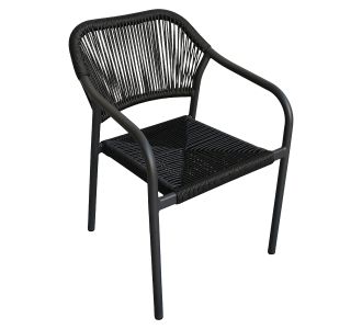 Πολυθρόνα Κήπου ArteLibre MOOREA Ανθρακί Αλουμίνιο/Rattan 58x56x79cm 14840124 ArteLibre |  Καναπέδες - Καρέκλες  στο espiti