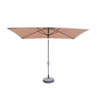 Ομπρέλα Κήπου ArteLibre ARONA Μόκα/Ανθρακί Αλουμίνιο/Polyester 3x2x2.53m 15450019 ArteLibre |  Ομπρέλες κήπου στο espiti