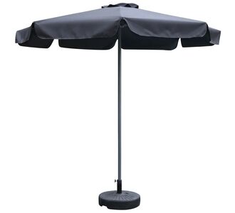 Ομπρέλα Κήπου ArteLibre VALENARE Μαύρο/Ανθρακί Μέταλλο/Polyester Φ2.35m 15450024 ArteLibre |  Ομπρέλες κήπου στο espiti