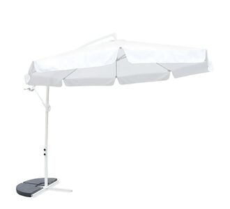 Ομπρέλα Κήπου ArteLibre NORVIA Λευκό/Εκρού Μέταλλο/Polyester Φ3m 15450025 ArteLibre |  Ομπρέλες κήπου στο espiti