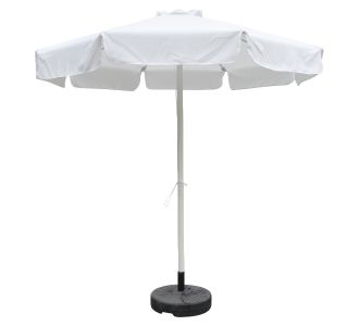 Ομπρέλα Κήπου ArteLibre SALVIA Εκρού/Λευκό Αλουμίνιο/Polyester Φ2.2x2.5m 15450027 ArteLibre |  Ομπρέλες κήπου στο espiti