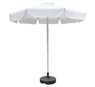 Ομπρέλα Κήπου ArteLibre SALVIA Εκρού/Λευκό Αλουμίνιο/Polyester Φ2.2x2.5m 15450027 ArteLibre |  Ομπρέλες κήπου στο espiti