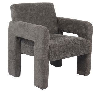 Πολυθρόνα ArteLibre VELORA Γκρι Ανοιχτό Ύφασμα/Ξύλο 75x68x69cm 14770116 ArteLibre |  Πολυθρόνες σαλονιού στο espiti