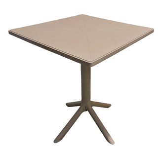Τραπέζι Κήπου ArteLibre NAIDA Cappuccino PP 60x60x75cm 15300085 ArteLibre |  Τραπέζια κήπου στο espiti