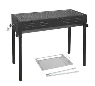 Ψησταριά BBQ ArteLibre GRILLUP Μέταλλο 66.5x30.5x58-70cm 14660096 ArteLibre |  Κιόσκια στο espiti