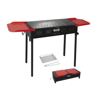 Φορητή Ψησταριά BBQ ArteLibre FIRELITE Μέταλλο 30.5x118x58-70cm 14660097 ArteLibre |  Κιόσκια στο espiti
