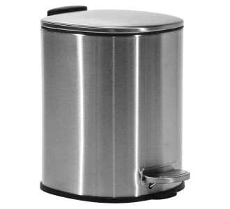 Πεντάλ 3L Ασημί Ανοξείδωτο Ατσάλι 21x17x23.5cm 06514028 ArteLibre |  Αξεσουάρ Μπάνιου - διάφορα στο espiti