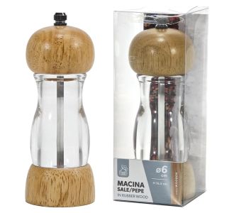 Μύλος Ακρυλικό Με Ξύλινη Βάση/Κορυφή 16.5cm 06514045 ArteLibre |  Εργαλεία Κουζίνας - Αξεσουάρ στο espiti