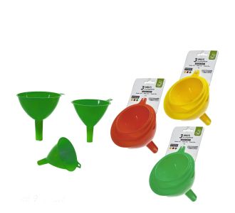 Χωνί Φ8-9-11cm Σετ 3Τμχ Σε 3 Χρώματα 06514047 ArteLibre |  Μαγειρικά Σκεύη στο espiti