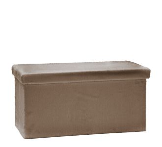 Πουφ Αναδιπλούμενο Τόρτορα Velure 76x38cm 06514051 ArteLibre |  Σκαμπώ κήπου στο espiti