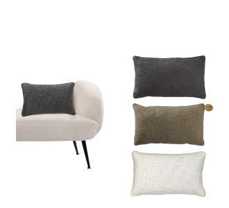 Μαξιλάρι Με Φερμουάρ 30x50cm Σε 3 Χρώματα 06514111 ArteLibre |  Μαξιλάρια διακοσμητικά στο espiti