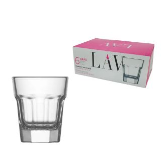 Ποτήρι Σφηνάκι Διαφανές Γυαλί 45ml Σετ 6Τμχ 06514384 ArteLibre |  Ποτήρια στο espiti