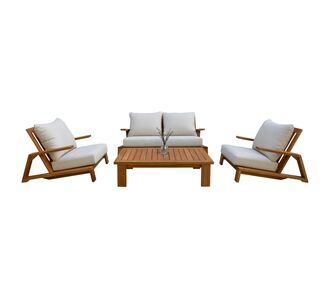 ΣΕΤ ΣΑΛΟΝΙ LOUNGE 4ΤΜΧ MIREX HM6521 ΞΥΛΟ ΑΚΑΚΙΑΣ--ΠΟΛΥΕΣΤΕΡΙΚΑ ΜΑΞΙΛΑΡΙΑ ΕΚΡΟΥ |  Σαλόνια κήπου στο espiti