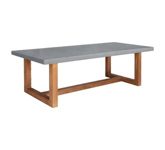 ΤΡΑΠΕΖΙ ΤΡΑΠΕΖΑΡΙΑΣ ASTOR HM6572.01 ΓΚΡΙ FIBER CEMENT--ΞΥΛΟ ΑΚΑΚΙΑΣ 240x100x75Υεκ |  Τραπέζια κήπου στο espiti