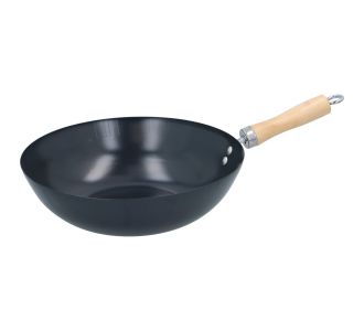 Γουόκ με Ξύλινη Λαβή 30cm ALPINA 06451082 ArteLibre |  Μαγειρικά Σκεύη στο espiti