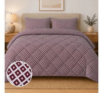 Πάπλωμα Υπέρδιπλο 220x240 Ariel Red Wine Astron Italy |  Παπλώματα Υπέρδιπλα στο espiti