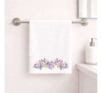 Πετσέτα Προσώπου 50×90 Violet White Astron Italy |  Πετσέτες Προσώπου στο espiti