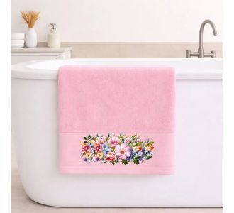 Πετσέτα Μπάνιου 70×140 Rosie Dusty Rose Astron Italy |  Πετσέτες Μπάνιου στο espiti