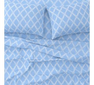 Σετ Σεντόνια Μονά 2Χ(1.75Χ2,60)+1Χ(52Χ72) Lucia Blue Astron Italy |  Σεντόνια Μονά / Ημίδιπλα στο espiti