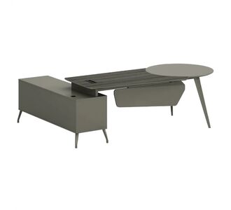 ΓΡΑΦΕΙΟ ΕΠΑΓΓΕΛΜΑΤΙΚΟ LUX SERIES 237X160X75Yεκ. ΔΕΞΙΑ ΓΩΝΙΑ ΣΤΑΧΤΙ ΜΟΚΑ HM2117R |  Γραφεία στο espiti