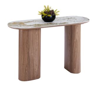 ΚΟΝΣΟΛΑ MARBLEX HM18446 ΚΕΡΑΜΙΚΟ TOP PANDORA--MDF ΠΟΔΙΑ 120x40x76Υεκ |  Μπουφέδες στο espiti