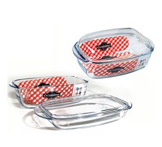 Ταψί Πυρέξ Ορθογώνιο 3lt Με Καπάκι 1.5lt Διάφανο Γυαλί 32x19x9cm/33x19x5.5cm 06511508 ArteLibre |  Μαγειρικά Σκεύη στο espiti