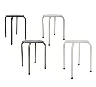 Σκαμπό Μεταλλικό 30x30x45cm Σε 3 Χρώματα 06512896 ArteLibre |  Σκαμπώ κήπου στο espiti