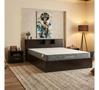 Κρεβάτι με στρώμα Olympus-Dreamer pakoworld wenge 160x200εκ |  Κρεβάτια στο espiti