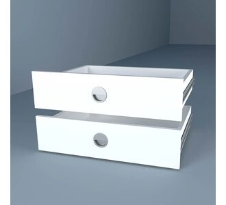 Συρταριέρα Ντουλάπας Λευκό 43x60cm AlphaB2B |  Ντουλάπες ρούχων στο espiti