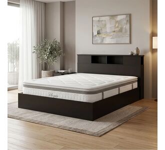 Κρεβάτι με στρώμα Olympus Utopia pakoworld wenge 160x200εκ |  Κρεβάτια στο espiti