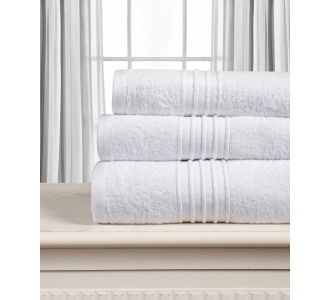 Βαμβακερή πετσέτα OPAL 500gsm (50cm x 90cm) white 5206978220593 SilkFashion |  Σετ Πετσέτες στο espiti