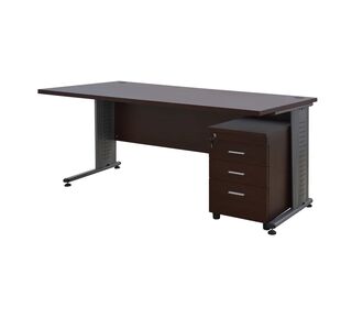 ΣΕΤ ΓΡΑΦΕΙΟΥ 2ΤΜΧ ΣΕ ΧΡΩΜΑ WENGE HM10211.02 |  Γραφεία στο espiti