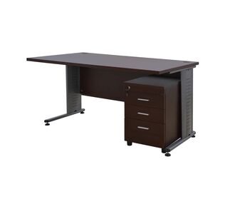 ΣΕΤ ΓΡΑΦΕΙΟΥ 2ΤΜΧ ΣΕ ΧΡΩΜΑ WENGE HM10214.02 |  Γραφεία στο espiti