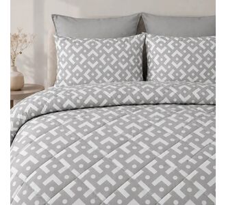 Πάπλωμα Μονό 160x240 Chiara Grey Astron Italy |  Παπλώματα Μονά στο espiti