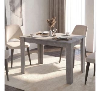 Τραπέζι Darlen Megapap χρώμα γκρι σκυροδέματος 125x72x74εκ. |  Τραπέζια στο espiti