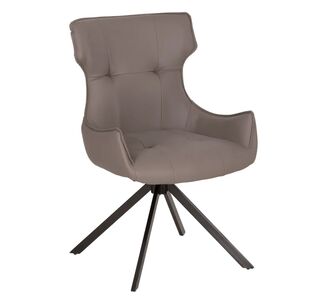 ΚΑΡΕΚΛΑ ΤΡΑΠΕΖΑΡΙΑΣ KIRA HM18412.01 PU ΣΕ ΓΚΡΙ-ΜΕΤΑΛ.ΠΟΔΙΑ 56x60x85Υεκ. |  Καρέκλες στο espiti