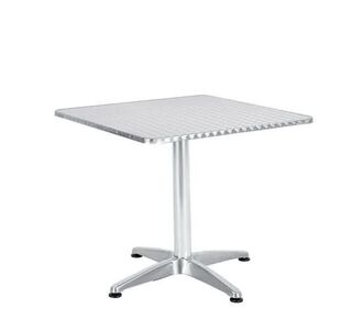 Τραπέζι ArteLibre Αλουμινίου CALLISTO Ασημί 70x70x70cm 14450052 ArteLibre |  Τραπέζια κήπου στο espiti