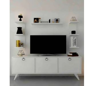 Stewehome Μονάδα Τηλεόρασης Μινιμαλιστικής Κομψότητας 150x30x44 cm 378405 |  Έπιπλα τηλεόρασης στο espiti