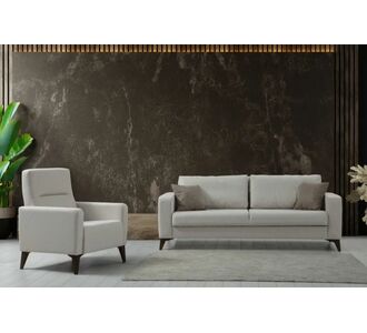 Stewehome Σετ καναπέδες 3+1 Berjer Ανθρακί 217x83x43 cm 792936 |  Καναπέδες στο espiti