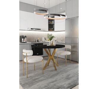 Stewehome Σετ Τραπεζαρίας 2 καρέκλες και τραπέζι Δρυς 90x90 cm 314609 |  Σετ τραπεζαρίες στο espiti