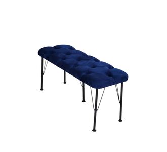 Stewehome Μαύρο δερμάτινο 100x38x47 cm 761427 |  Βιτρίνες - Έπιπλα εισόδου στο espiti