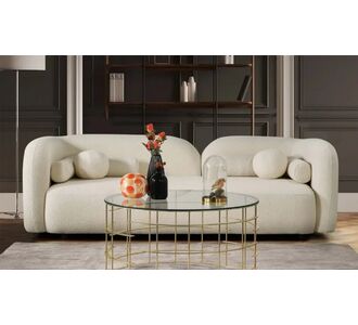 Stewehome Μοντέρνος Καναπές 3 Θέσεων κίτρινο 235x95x80 cm 465057 |  Καναπέδες στο espiti