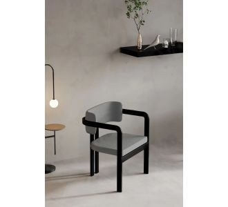 Stewehome ΑνθρακίΚαρέκλα Κουζίνας Μοντέρνου Design 45x48x75 cm 463828 |  Καρέκλες στο espiti