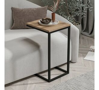 Stewehome τραπεζάκι καναπέ C τύπου μέταλλο και ξύλο 35x40x65 cm 762917 |  Τραπεζάκια βοηθητικά στο espiti