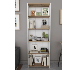 Stewehome Βιβλιοθήκη με 5 ράφια 56x20x169 cm 559385 |  Βιβλιοθήκες στο espiti