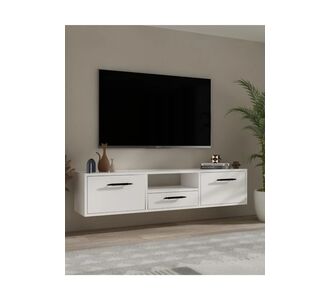 Stewehome Μοντέρνο επιτοίχιο έπιπλο τηλεόρασης 140x30x30 cm 841377 |  Έπιπλα τηλεόρασης στο espiti