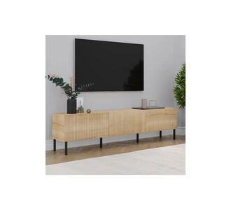 Stewehome Έπιπλο τηλεόρασης με μεταλλικά πόδια 180x31x45 cm 456754 |  Έπιπλα τηλεόρασης στο espiti