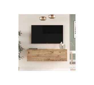 Stewehome Έπιπλο τηλεόρασης με ντουλάπι από πεύκο 100x32x29 cm 610977 |  Έπιπλα τηλεόρασης στο espiti