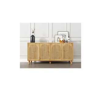 Stewehome Κονσόλα 150 cm με ράφι και πόρτα για τηλεόραση βιβλιοθήκη και πολύχρηστο ντουλάπι 150x36x73 cm 309150 |  Βιτρίνες - Έπιπλα εισόδου στο espiti